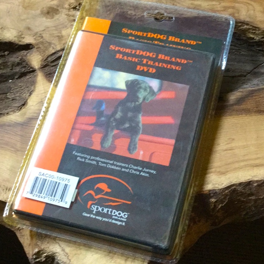 Sport dog basic training dvd hunter hiking camping puppy